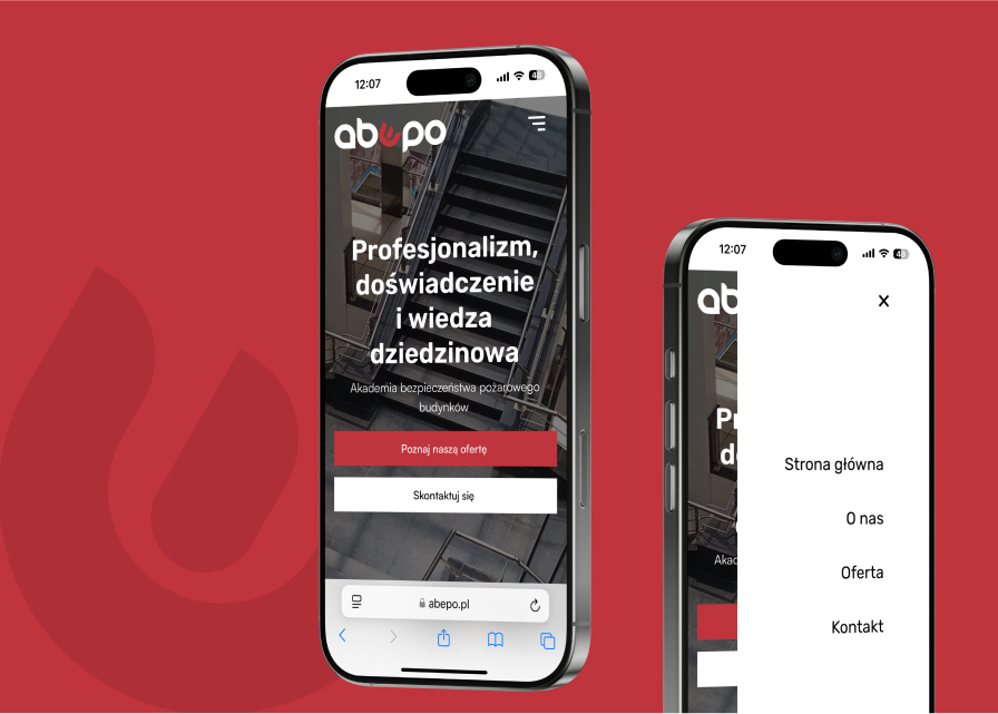 Abepo - strona internetowa