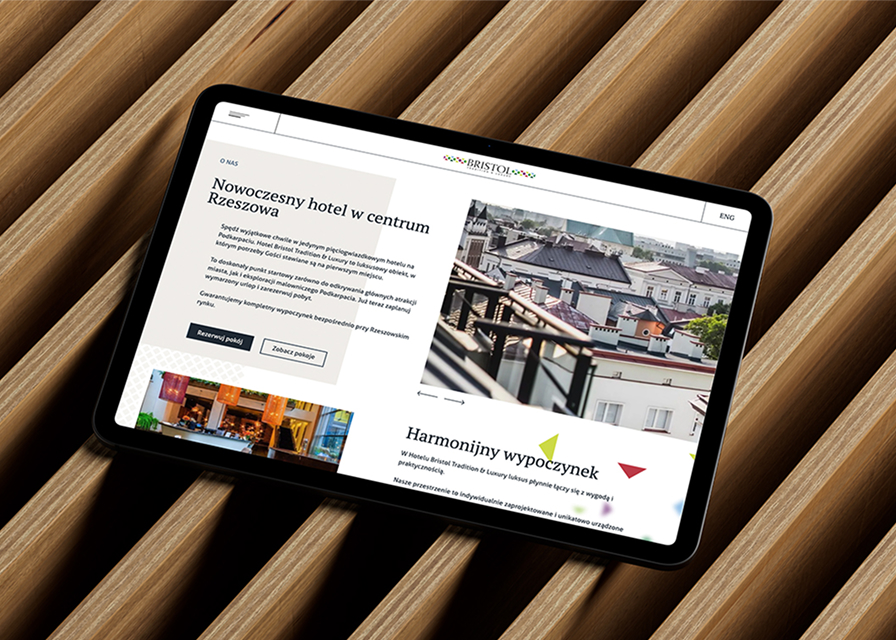 Hotel Bristol - strona internetowa