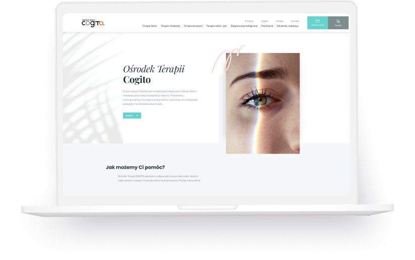 realizacja strony www Cogito Rzeszów
