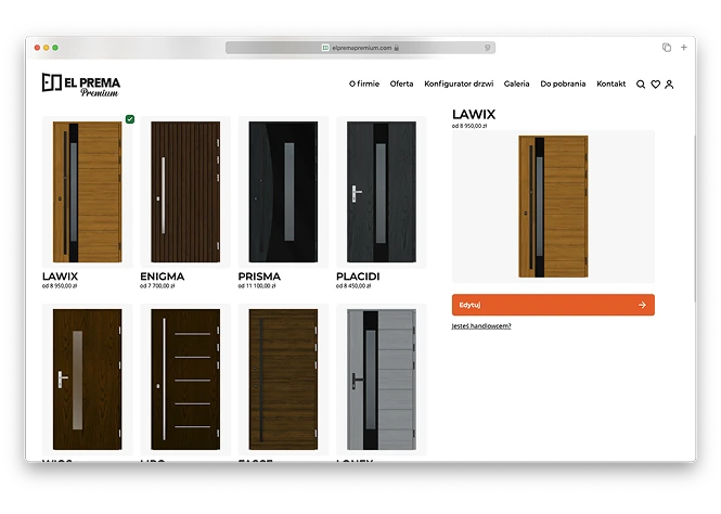 strona El Prema Premium
