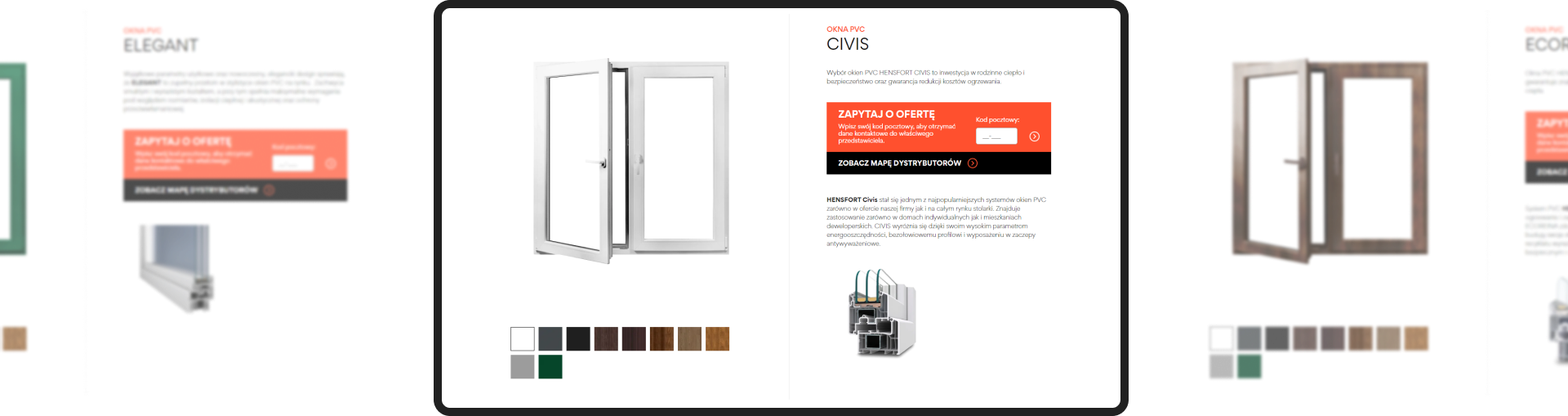 Strona www dla producenta okien