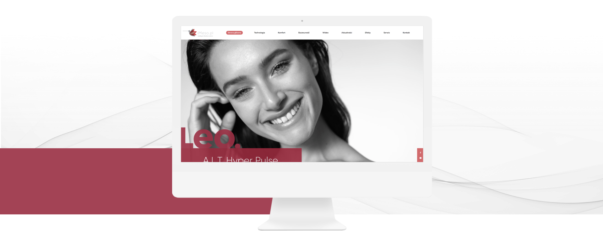 Realizacja strony www medycznej - Hyper Pulse Imeso