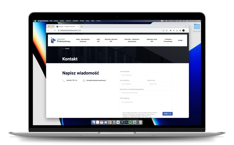 strona instytut przemysłowy
