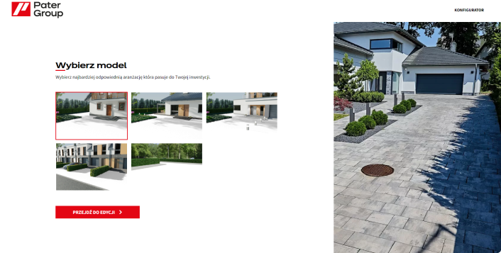 konfigurator online kostki brukowej