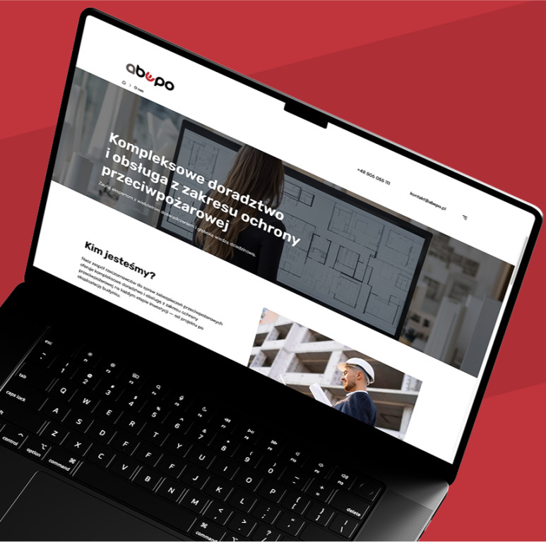 Nowa strona www i identyfikacja wizualna dla firmy ABEPO
