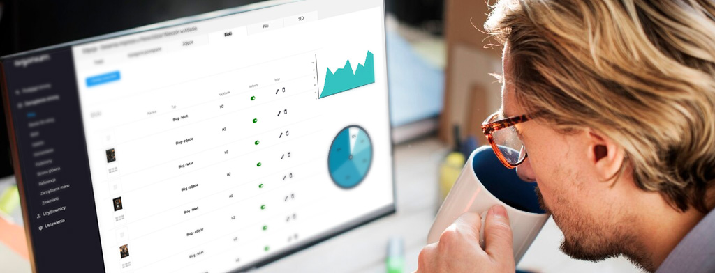 Optymalizacja agencji interaktywnej Argonium w zakresie zarządzania treścią na stronie usługowej