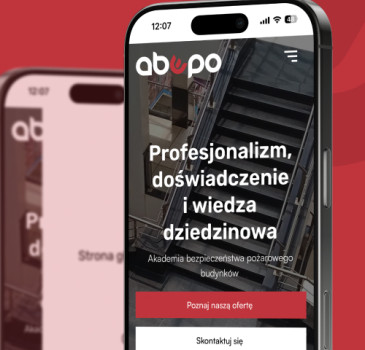 Realizacja strony www dla firmy usługowej Abepo