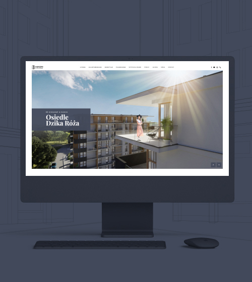 Realizacja strony www dla developera Kenomi