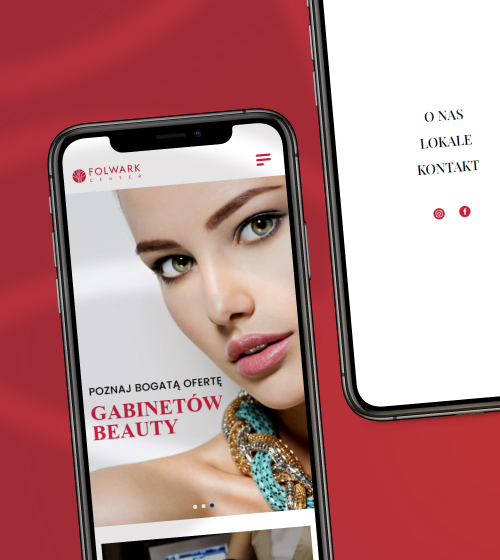 Realizacja strony internetowej Folwark Center Rzeszów