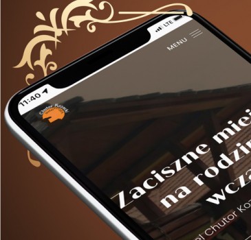 Strona www dla hotelu w Bieszczadach - Chutor Kozacki