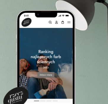 Realizacja dedykowanego sklepu z farbami